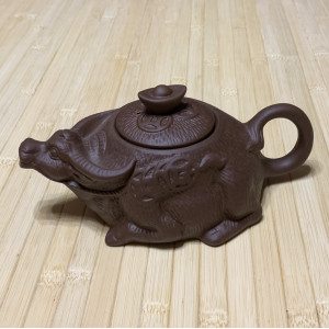 Чайник Буйвол из исинской глины 450 мл